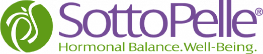 A purple and green logo for cotto international balance.